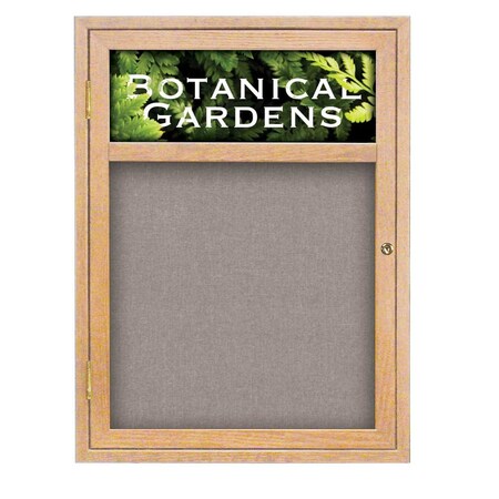 United Visual Products Sliding Glass Door Radius Letterboard, Hdr, 72"x48", Satin/Licorice Vinyl UV9023ACSH-SATIN-LICORI